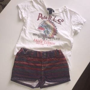 Ralph Lauren/Shorts/T/Girl
